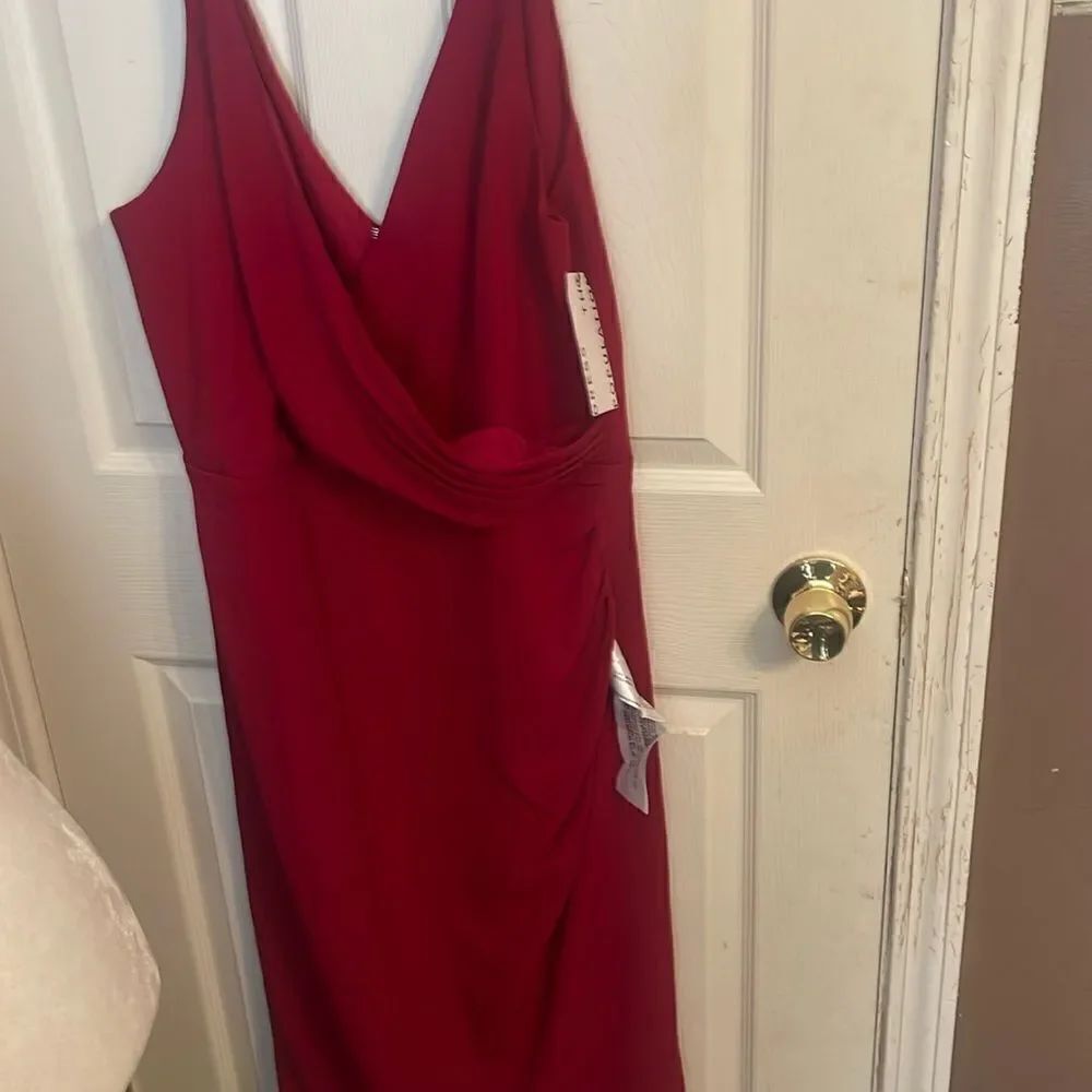 Dress The Population Anita Crepe Sheath Cocktail Dress Size XXL NWT
